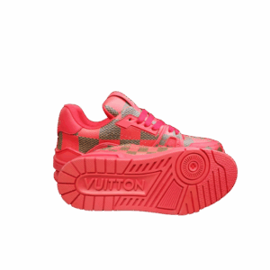 Louis Vuitton LV Trainer Sneaker Damier – Rojo